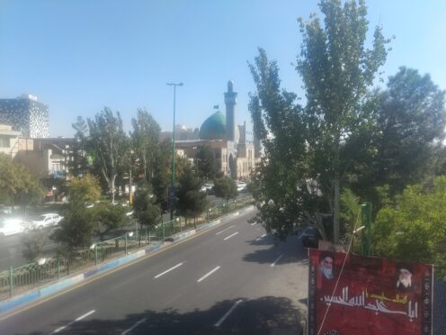 La route – Iran – Tabriz