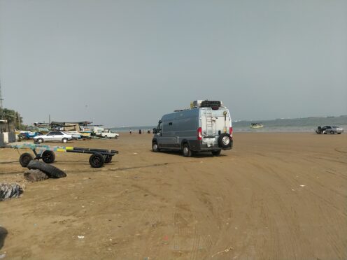 La route – Iran – vers Bandar Abbas