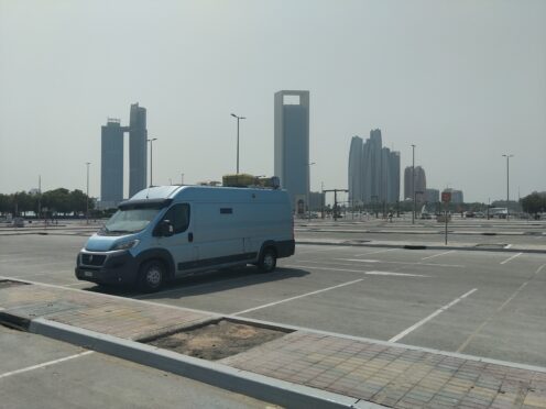 La route – les Emirats