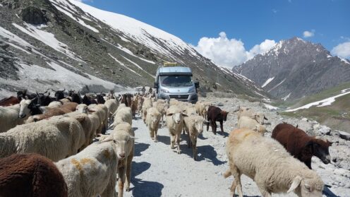 La route – Inde – Ladakh